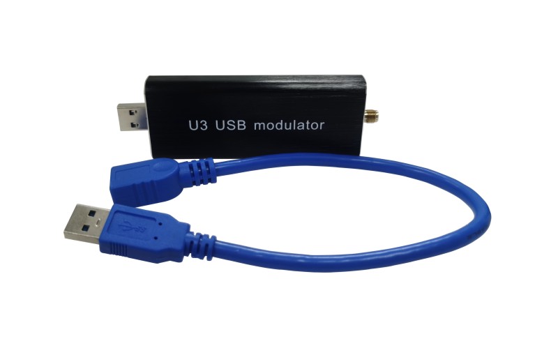 U3 USB RF modulator hardware appearance