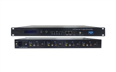 4 Channels (HDMI/CVBS) in 1 MUX Modulator